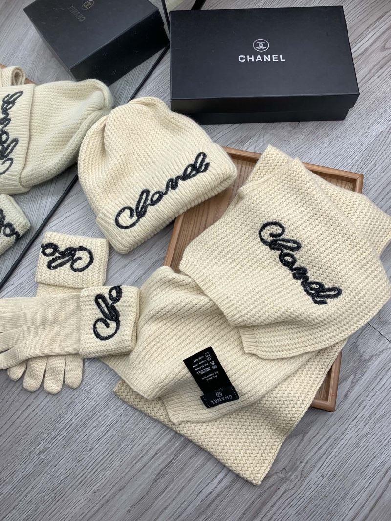 Chanel Caps Scarfs